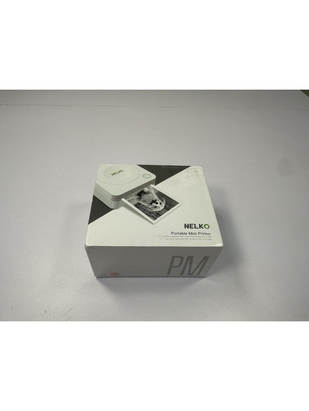 NELKO PM230 Portable Mini Thermal Printer Pink Bluetooth Label Printer Sealed